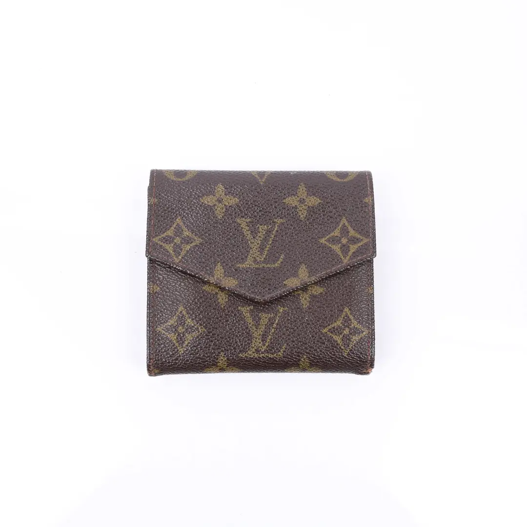 Louis Vuitton Portefeuille Elise Brown Monogram Wallet