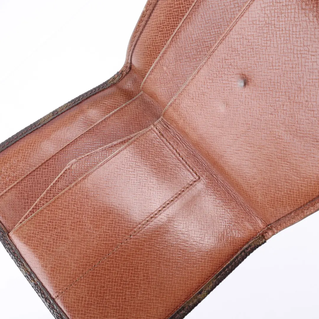 Louis Vuitton Portefeuille Elise Brown Monogram Wallet