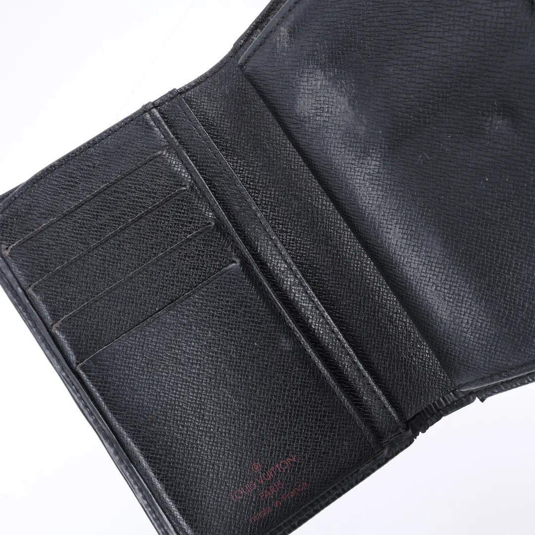 Louis Vuitton Portefeuille Viennois Black Epi Wallet