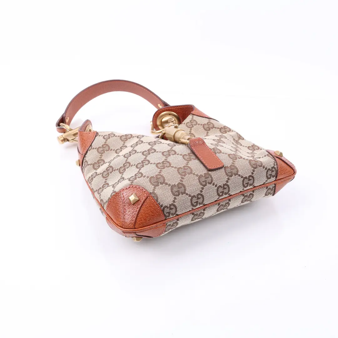 Gucci Jackie Brown GG Canvas Shoulder Bag
