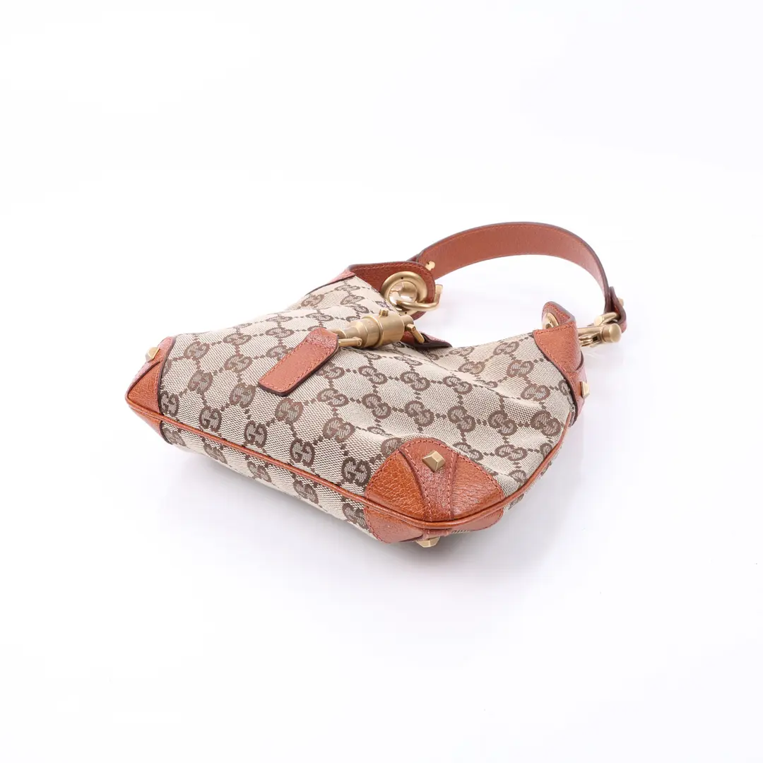 Gucci Jackie Brown GG Canvas Shoulder Bag