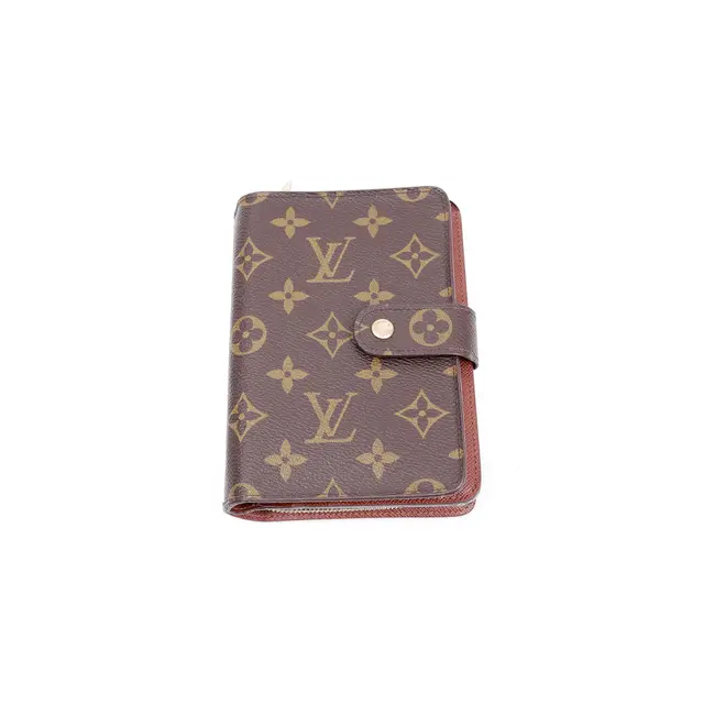 Louis Vuitton Compact Brown Monogram Wallet