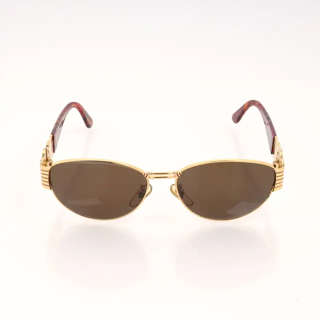 Fendi SL 7033 Gold Metal Tortoiseshell Sunglasses