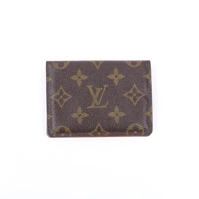Louis Vuitton Vintage Brown Monogram Card Case