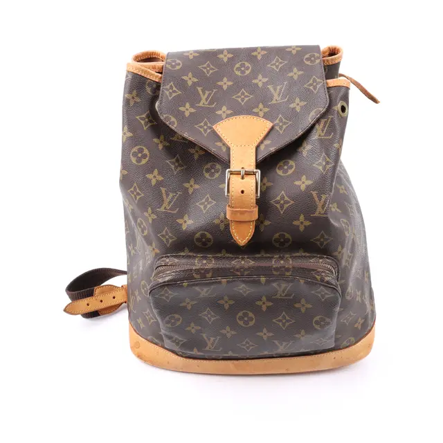 Louis Vuitton Montsouris GM Brown Monogram Canvas Backpack