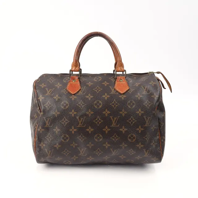 Louis Vuitton Speedy Brown Monogram Handbag