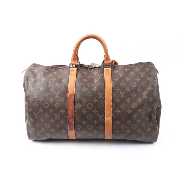 Louis Vuitton Keepall Brown Monogram Duffle Bag