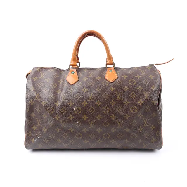 Louis Vuitton Speedy Brown Monogram Top Handle Bag