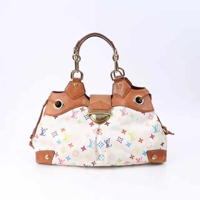 Louis Vuitton Ursula White Monogram Multicolore Shoulder Bag