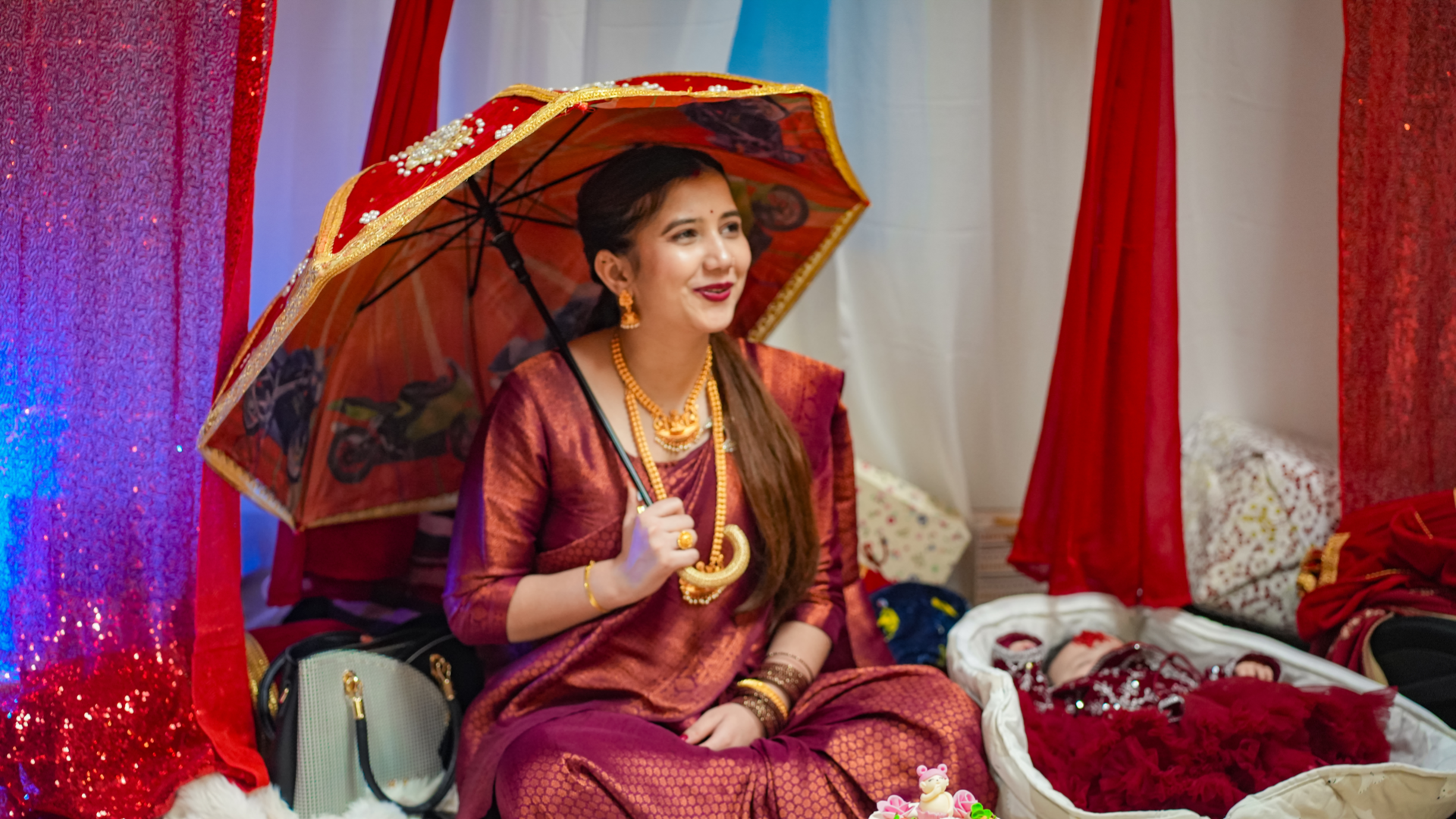 Rice feeding ceremony - Photo 1