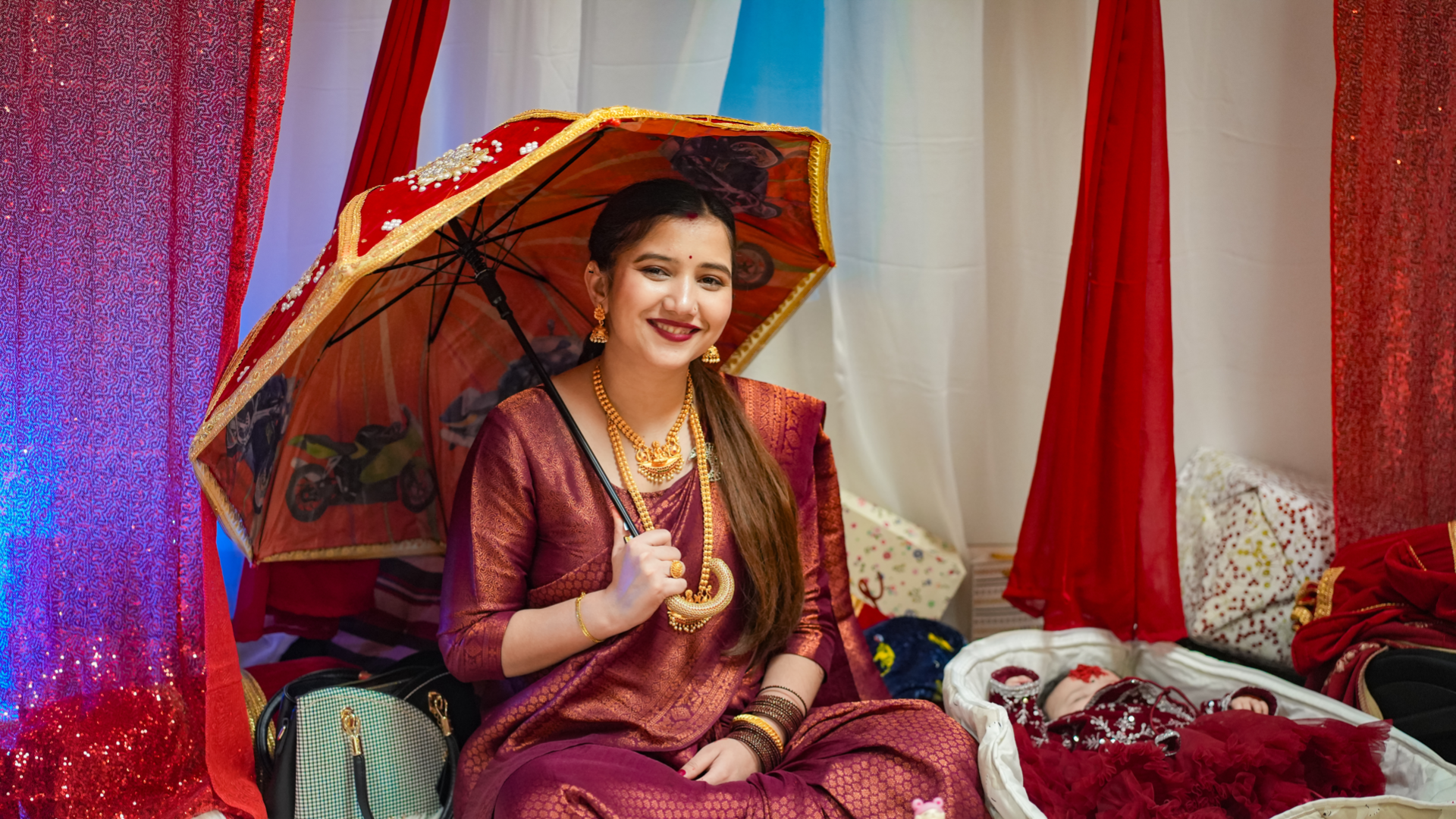 Rice feeding ceremony - Photo 10