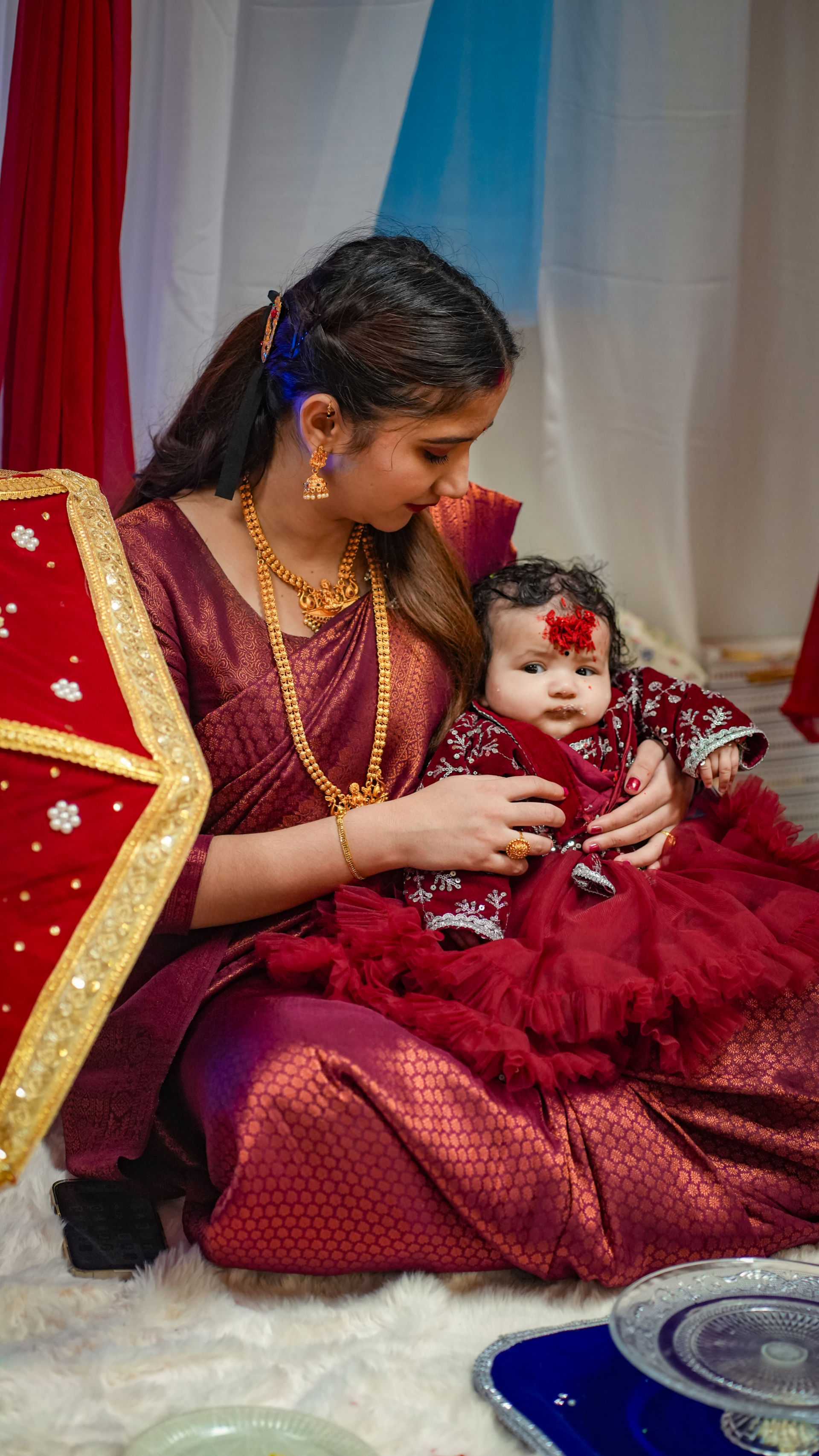 Rice feeding ceremony - Photo 16