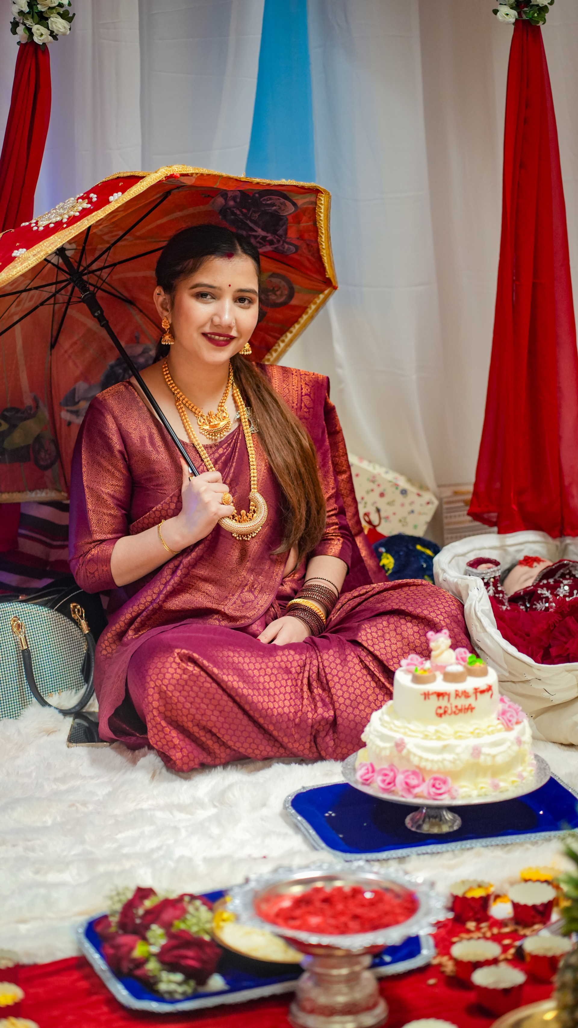 Rice feeding ceremony - Photo 27