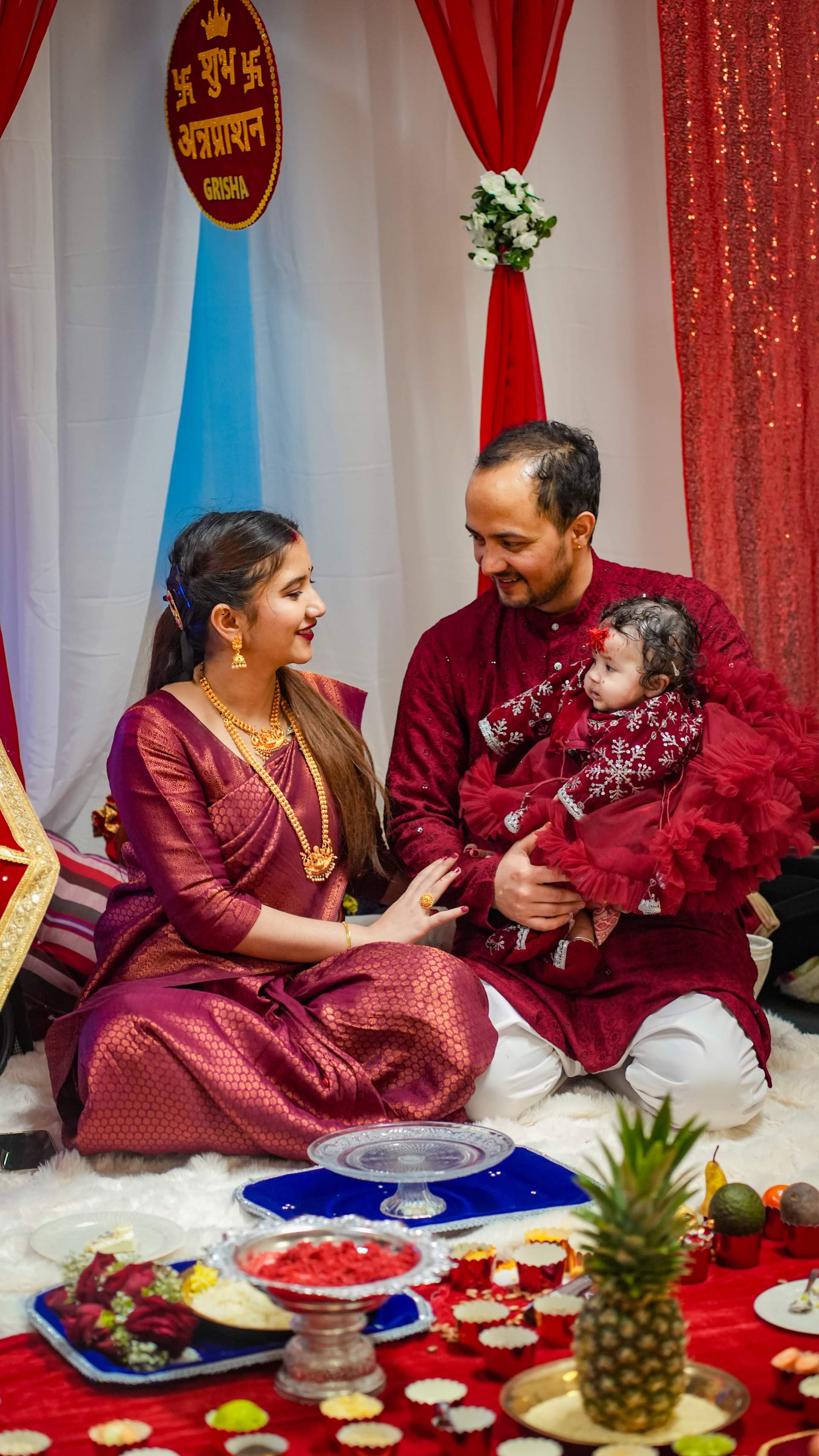 Rice feeding ceremony - Photo 19