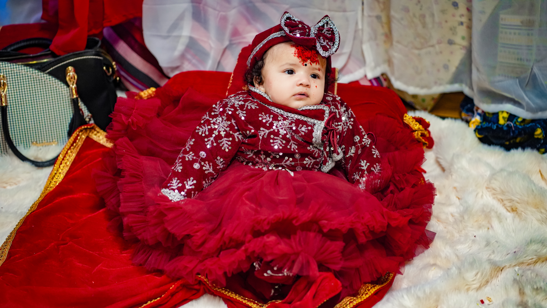 Rice feeding ceremony - Photo 3