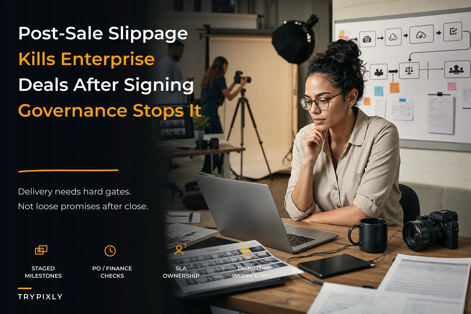 Don't let post-sale delivery blow enterprise deals: an account governance playbook