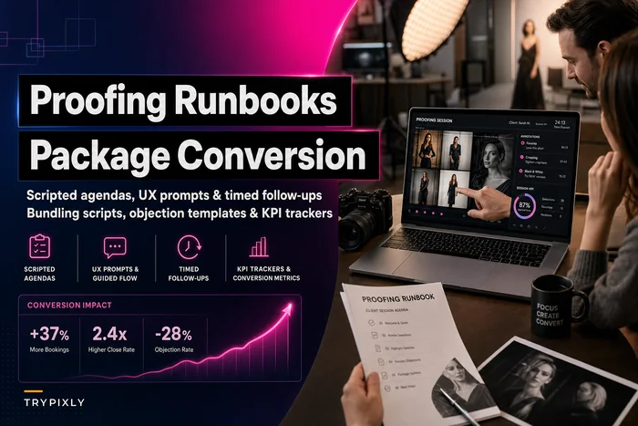Don't waste proofing sessions: runbooks to boost package conversion