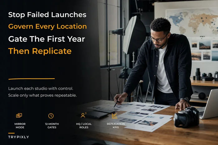 Stop failed multi-location launches: an operational governance blueprint for studio growth