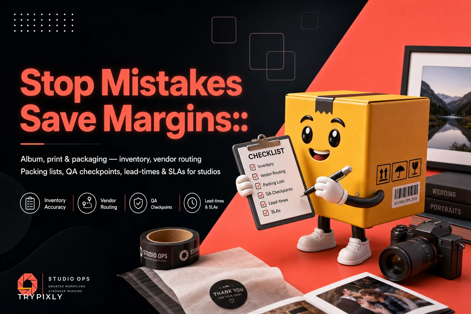 Stop fulfillment mistakes that cost margins: album, print and packaging operations for studios
