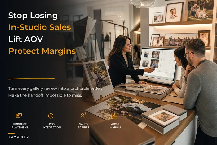 Stop losing in-studio sales: an operational checklist to lift AOV and protect margins