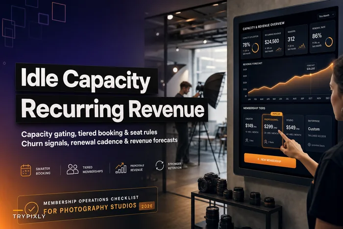 Turn idle capacity into recurring revenue: a membership operations checklist for studios