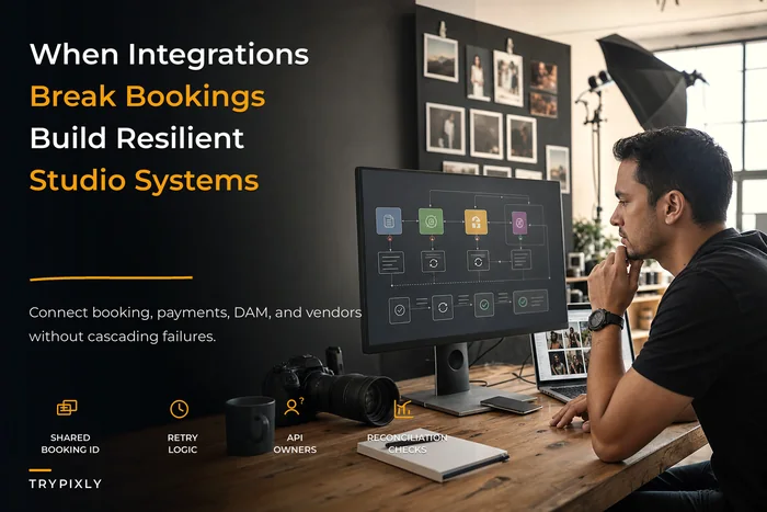 When integrations break bookings: a resilient tech architecture for photography studios