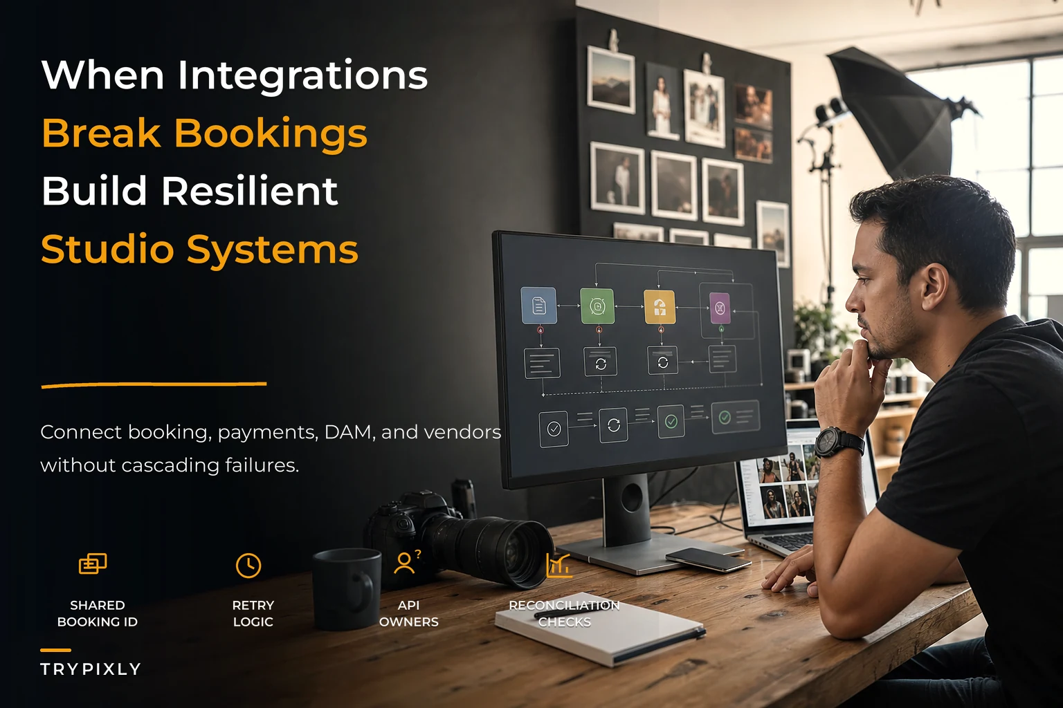 When integrations break bookings: a resilient tech architecture for photography studios