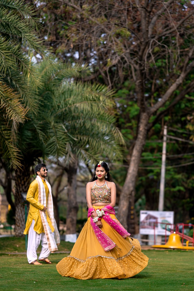 Ramya & pavan - haldi both side
