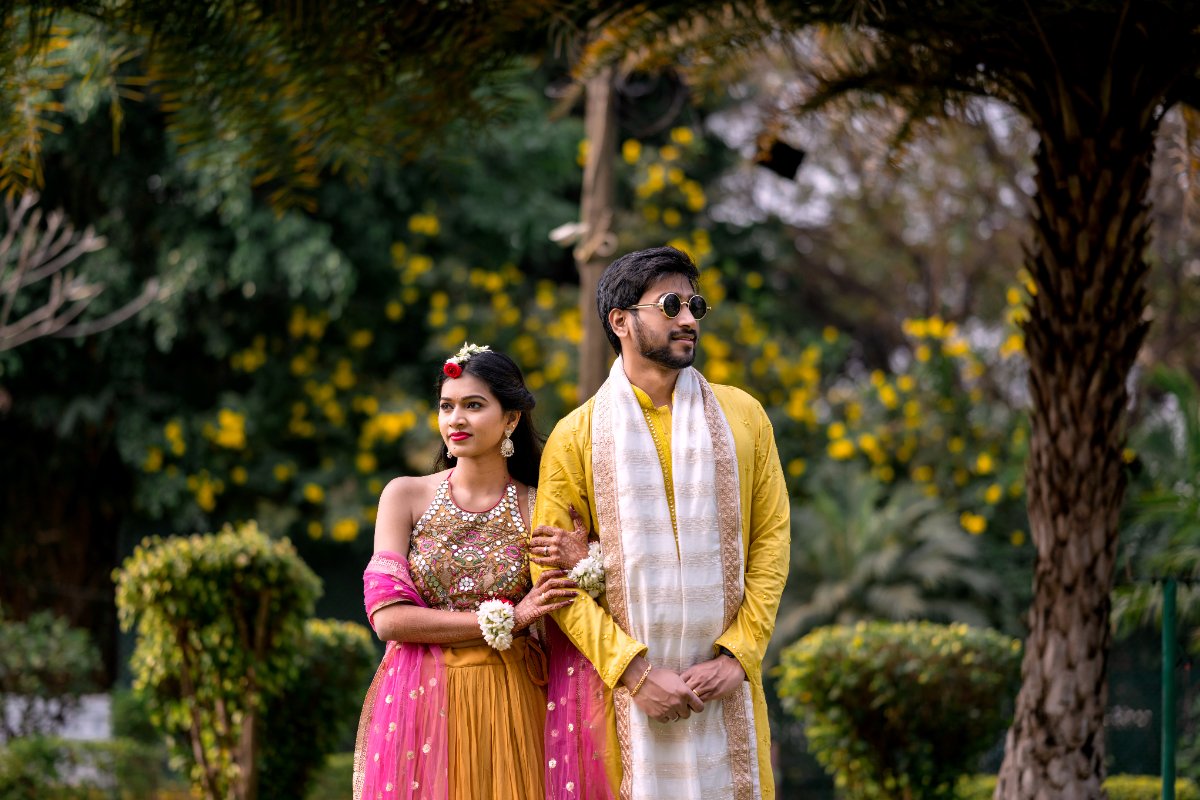 Ramya & pavan - haldi both side