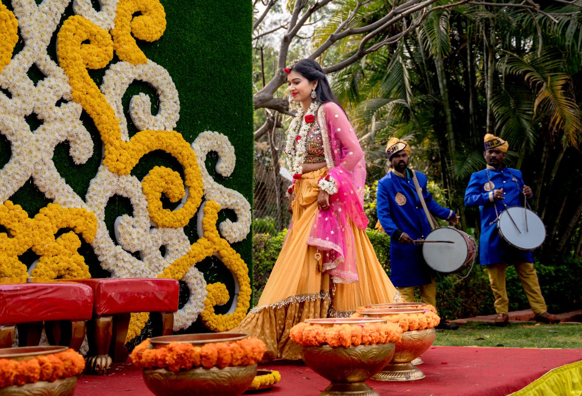 Ramya & pavan - haldi both side
