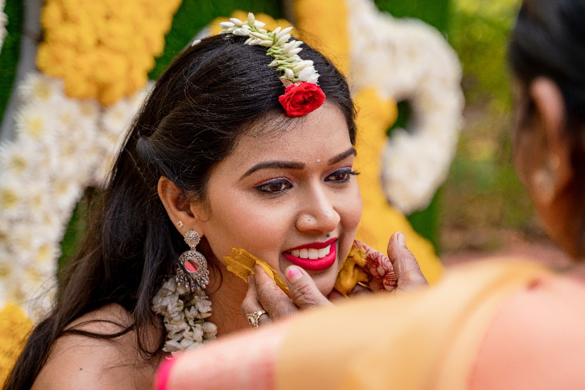 Ramya & pavan - haldi both side