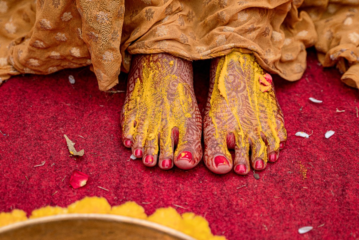 Ramya & pavan - haldi both side