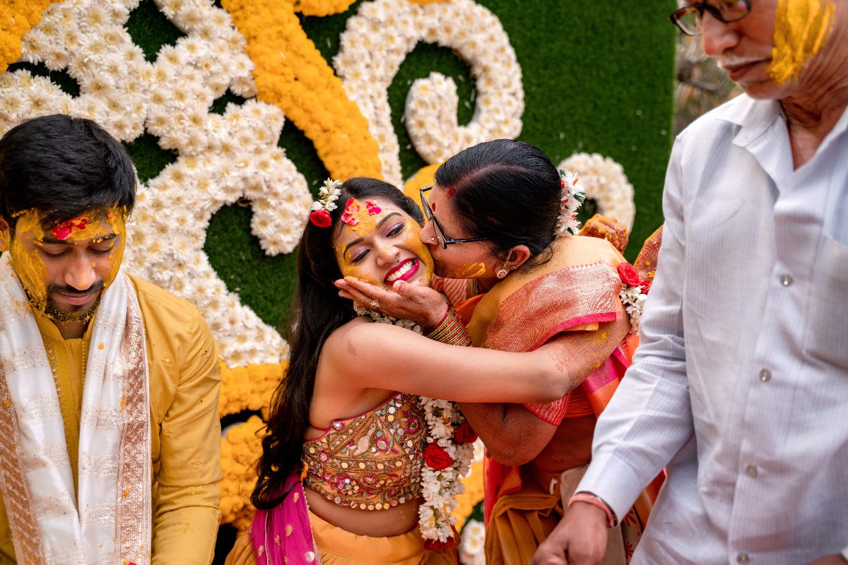 Ramya & pavan - haldi both side