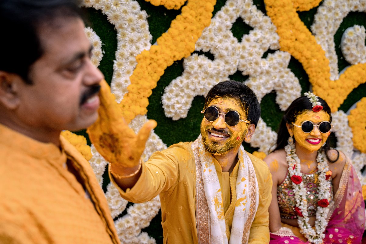 Ramya & pavan - haldi both side