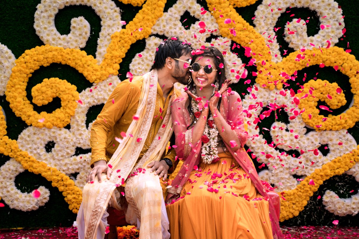 Ramya & pavan - haldi both side