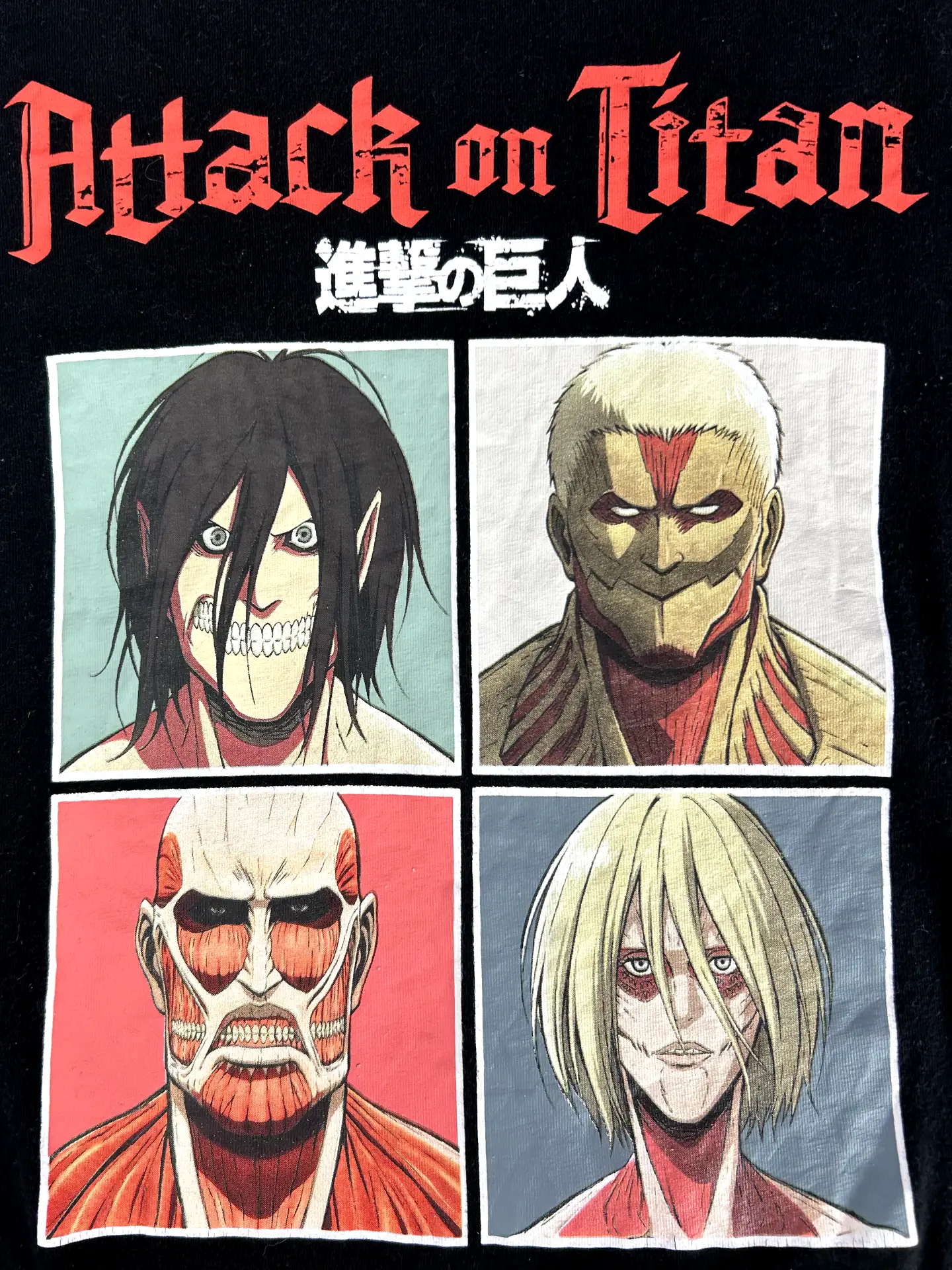 Attack on titan tee - XL - hover view