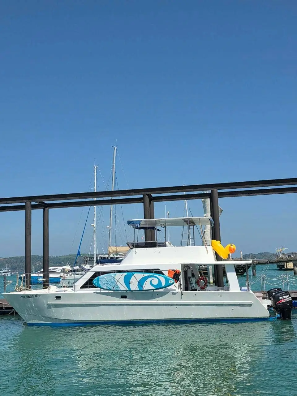 Морская рыбалка на Пхукете Катамаран