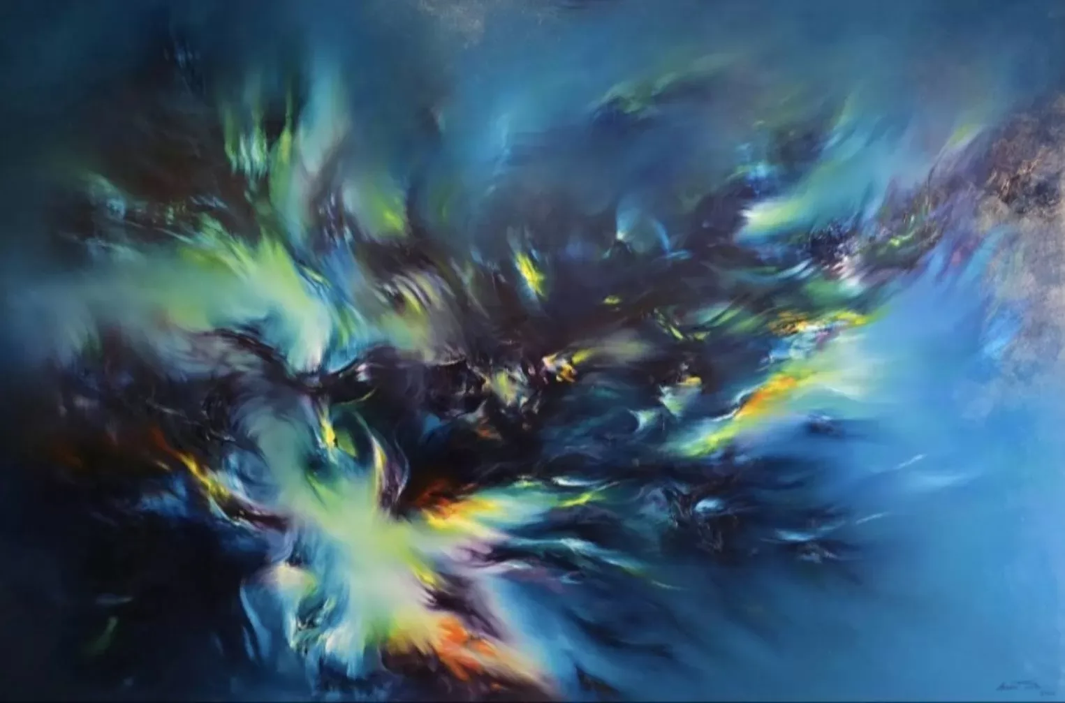 Movement in Blue