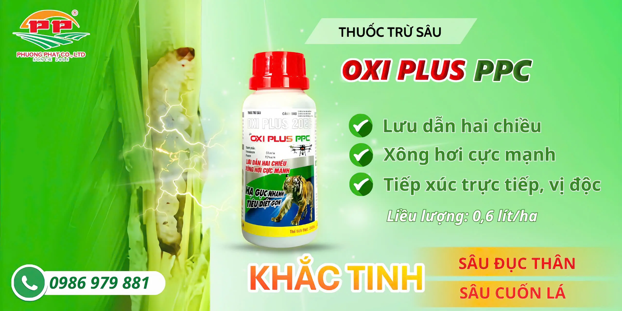 Bí quyết kiểm soát hiệu quả sâu đục thân hại lúa