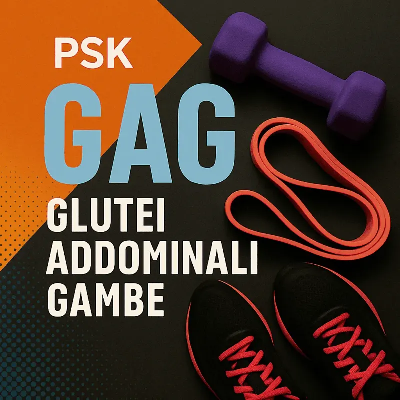 ISTRUTTORE GAG – GLUTEI ADDOME GAMBE