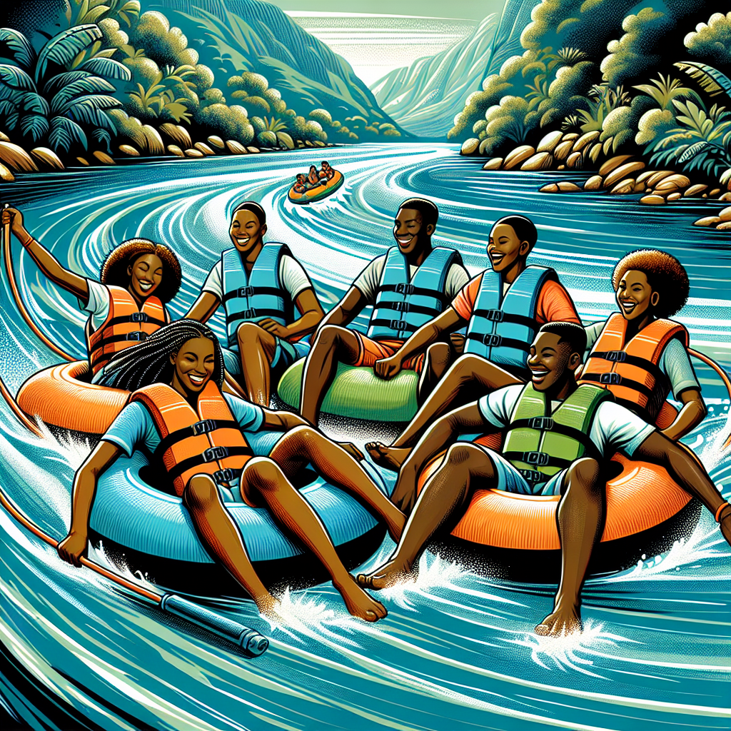 Tubing on Cape Fear River