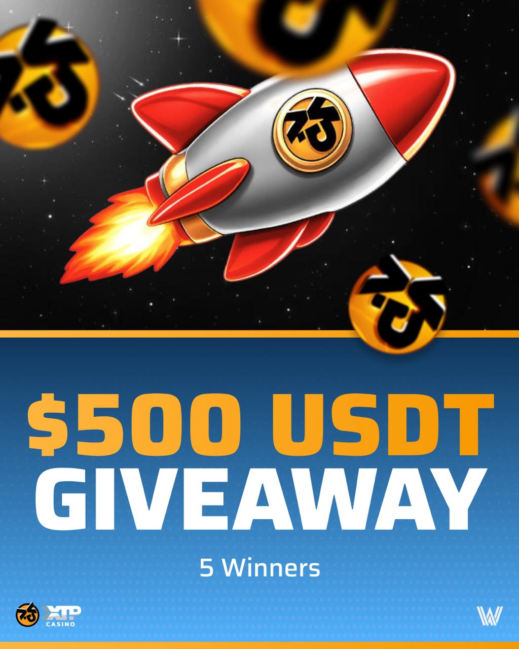 $500 XTP Casino Giveaway