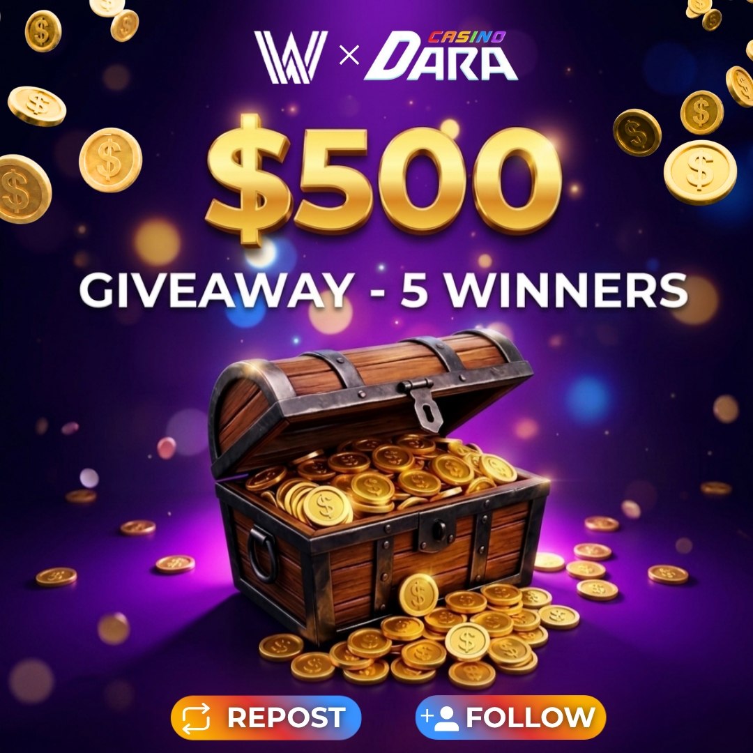 $500 Dara Casino Community Giveaway