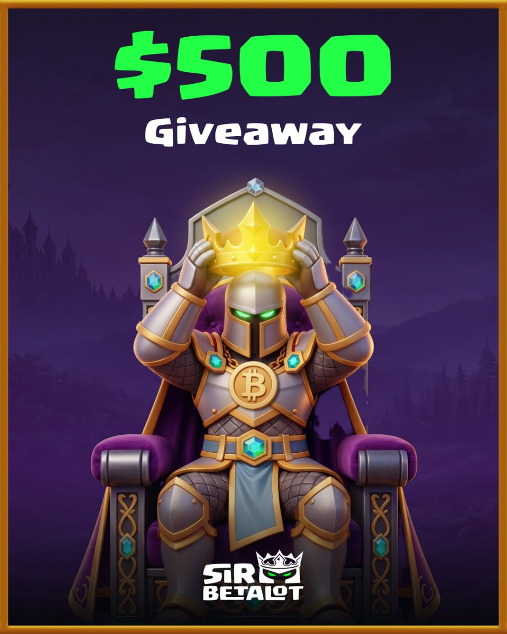 $500 Winify X Sir Betalot Community Giveaway