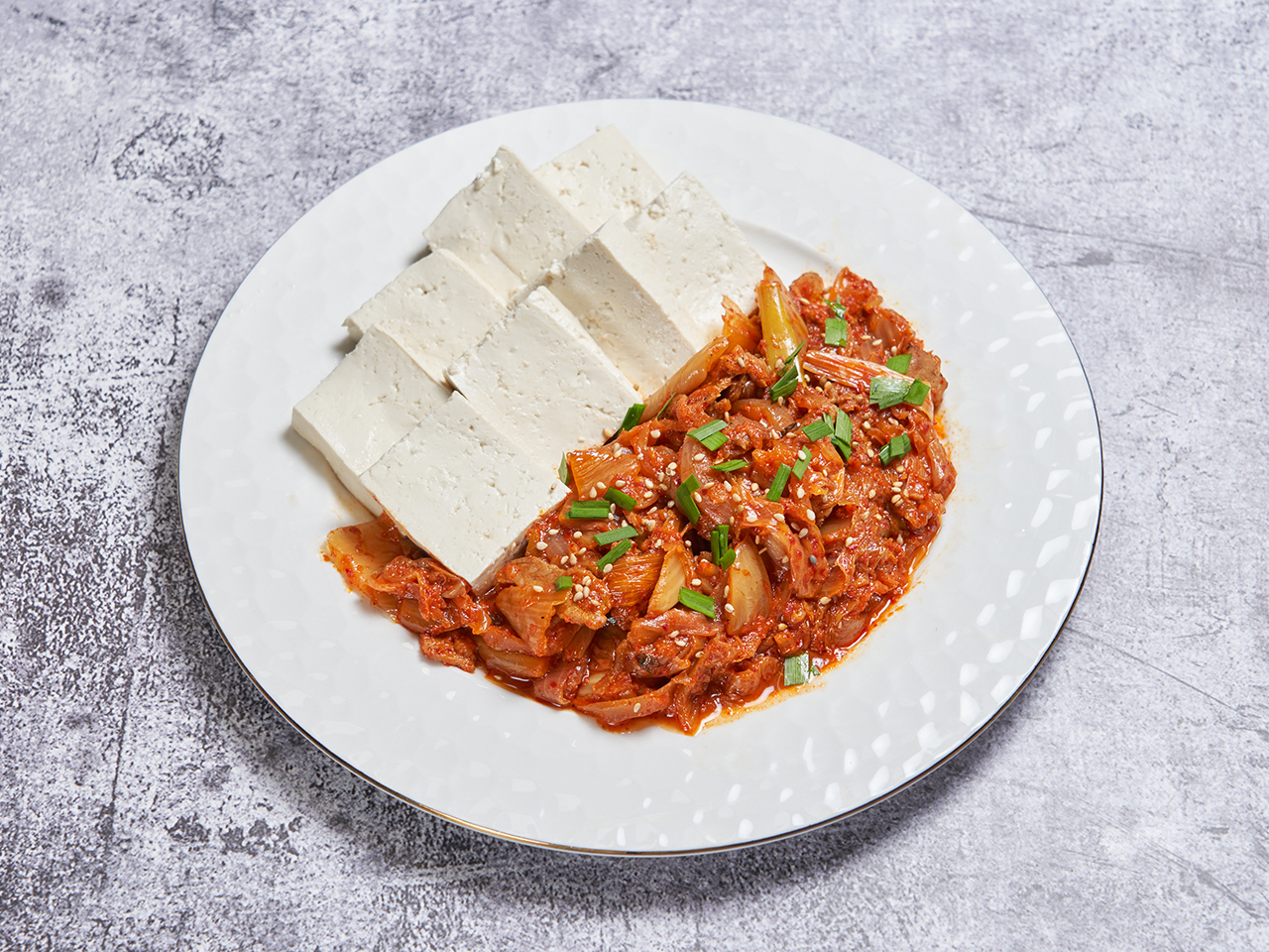 [꽃 푸딩 두부김치]김치제육+ 두부12피스