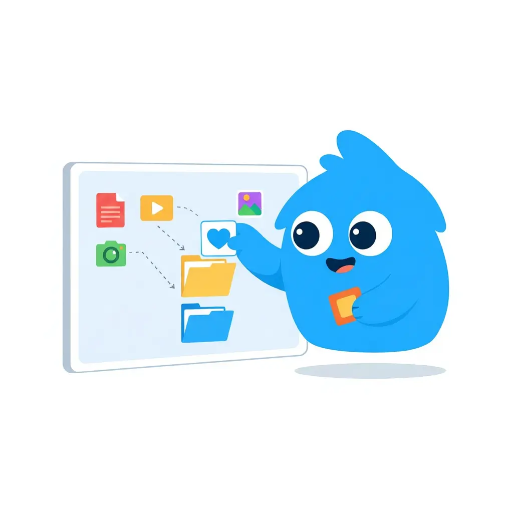 Upload & Organize Any Content Format