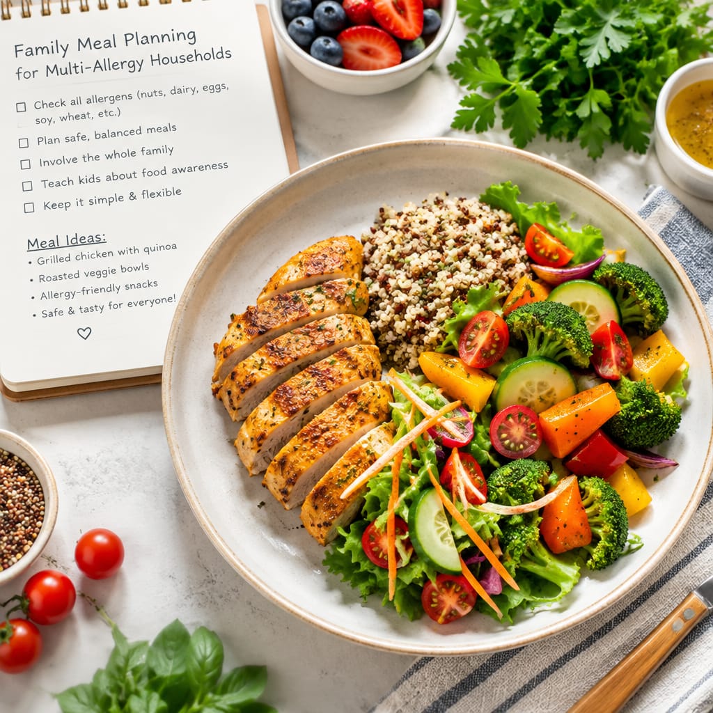 Family Meal Planning Tips for Multi-Allergy Households