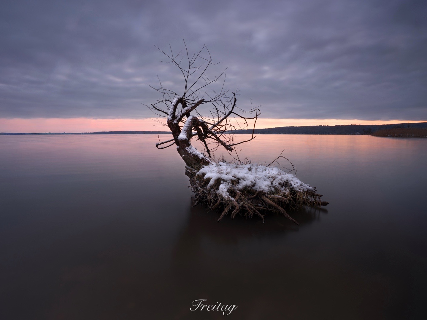 Winterruhe am See