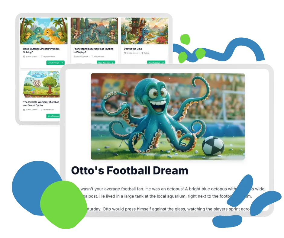 Library and passage view