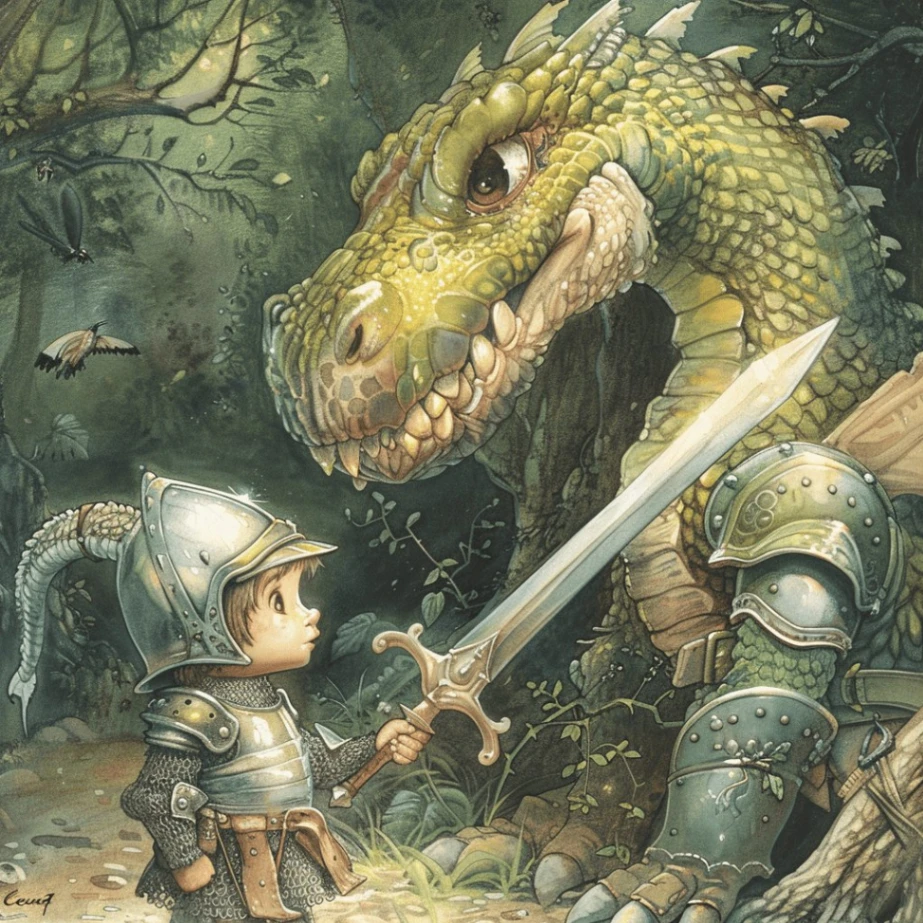 Image for Sir Reginald Meets a Dragon